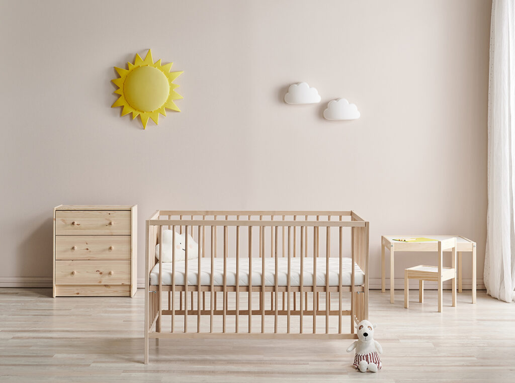 nursery colours to avoid - plain nursery